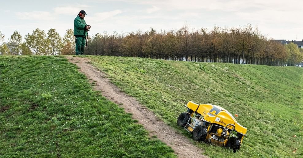 ¿Dónde guardar la cortadora de pasto?