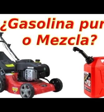 cuidados de una cortadora de césped a gasolina en climas cálidos