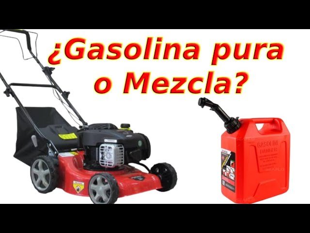 cuidados de una cortadora de césped a gasolina para césped artificial