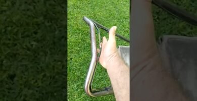 cuidados de una cortadora de césped de empuje para ahorrar tiempo