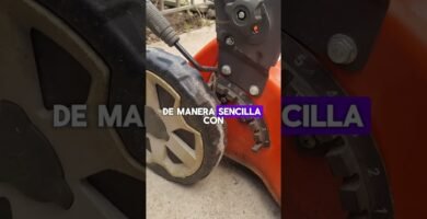 cuidados de una minicortadora de pasto para cortar en silencio