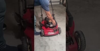 cuándo cambiar una cortadora de césped de empuje con tracción automática