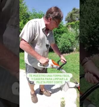 cuándo cambiar una minicortadora de pasto para ahorrar tiempo