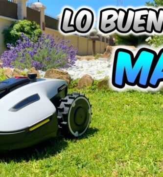 cuánto consume una robot cortacésped en terrenos inclinados