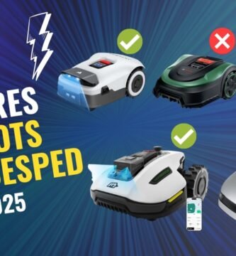 cuánto consume una robot cortacésped para jardín pequeño