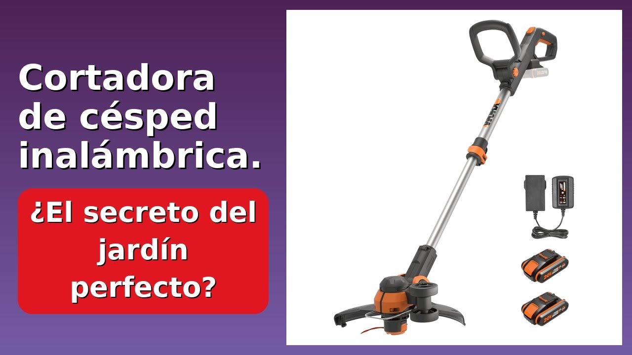 cuánto cuesta una cortadora de pasto inalámbrica para césped artificial